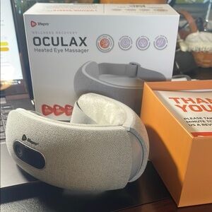 Oculax Heated Eye Massager - White